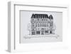 Typical Haussmann architecture on Rue du Louvre, Paris, France-Richard Lawrence-Framed Photographic Print