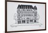 Typical Haussmann architecture on Rue du Louvre, Paris, France-Richard Lawrence-Framed Photographic Print