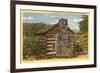 Typical Home in Great Smoky Mountains-null-Framed Art Print