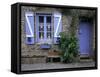 Typical House, Ile De Groix, Brittany, France-Guy Thouvenin-Framed Stretched Canvas