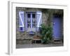 Typical House, Ile De Groix, Brittany, France-Guy Thouvenin-Framed Photographic Print