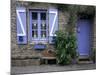 Typical House, Ile De Groix, Brittany, France-Guy Thouvenin-Mounted Photographic Print