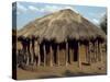 Typical House in Village, Zambia, Africa-Sassoon Sybil-Stretched Canvas