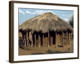 Typical House in Village, Zambia, Africa-Sassoon Sybil-Framed Photographic Print