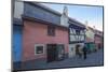 Typical houses and shops in the old alleys of Prague, Czech Republic, Europe-Roberto Moiola-Mounted Photographic Print