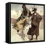 Typical Men of La Mancha-Joaquín Sorolla y Bastida-Framed Stretched Canvas