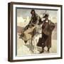 Typical Men of La Mancha-Joaquín Sorolla y Bastida-Framed Giclee Print