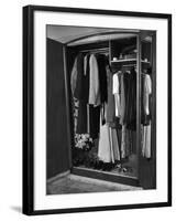 Typical Middle Class English Man's Wardrobe-Bob Landry-Framed Photographic Print