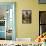 Typical Moroccan Architecture, Riad Adobe Walls, Fountain and Flower Pots, Morocco, Africa-Guy Thouvenin-Framed Stretched Canvas displayed on a wall