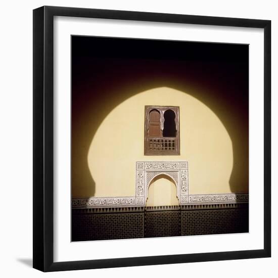 Typical Moroccan Window-null-Framed Giclee Print