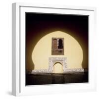 Typical Moroccan Window-null-Framed Giclee Print