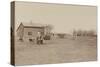 Typical Nebraska Farm 1890-null-Stretched Canvas