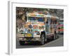 Typical Painted Jeepney (Local Bus), Baguio, Cordillera, Luzon, Philippines, Southeast Asia, Asia-null-Framed Photographic Print