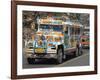 Typical Painted Jeepney (Local Bus), Baguio, Cordillera, Luzon, Philippines, Southeast Asia, Asia-null-Framed Photographic Print