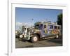 Typical Painted Jeepney (Local Bus), Urdaneta, Northern Luzon, Philippines, Southeast Asia, Asia-null-Framed Photographic Print