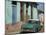 Typical Paved Street with Colourful Houses and Old American Car, Trinidad, Cuba, West Indies-Eitan Simanor-Mounted Photographic Print