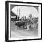 Typical Railway Station, Katha, Burma, 1908-null-Framed Photographic Print