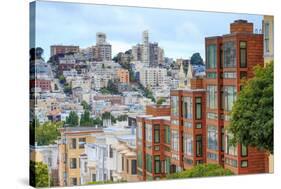 Typical San Francisco Neighborhood, California-Zechal-Stretched Canvas