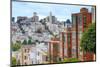 Typical San Francisco Neighborhood, California-Zechal-Mounted Photographic Print