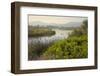 Typical Sardinian Landscape, Water Pond and Mountains in the Background, Costa Degli Oleandri-Guy Thouvenin-Framed Photographic Print