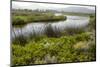 Typical Sardinian Landscape, Water Pond and Mountains in the Background, Costa Degli Oleandri-Guy Thouvenin-Mounted Photographic Print