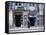 Typical Shop Fronts in the City Centre, Lisbon, Portugal, Europe-Gavin Hellier-Framed Stretched Canvas