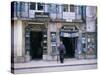 Typical Shop Fronts in the City Centre, Lisbon, Portugal, Europe-Gavin Hellier-Stretched Canvas