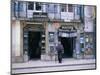 Typical Shop Fronts in the City Centre, Lisbon, Portugal, Europe-Gavin Hellier-Mounted Photographic Print