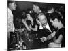 Typical Small Town Bar Scene During a Benevolent and Protective Order of Elks Party-George Strock-Mounted Photographic Print