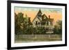Typical Southern Home, Houston, Texas-null-Framed Premium Giclee Print