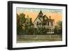 Typical Southern Home, Houston, Texas-null-Framed Art Print