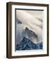 Typical storm clouds over the mountains of the Allardyce Range.-Martin Zwick-Framed Photographic Print