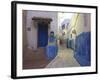 Typical Street in Old Town, Rabat, Morocco, North Africa, Africa-Vincenzo Lombardo-Framed Photographic Print