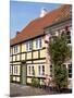 Typical Street of Pastel Houses, Aeroskobing, Aero, Denmark, Scandinavia, Europe-Ken Gillham-Mounted Photographic Print