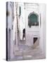 Typical Street, Ostuni, Puglia, Italy, Europe-Vincenzo Lombardo-Stretched Canvas