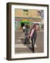 Typical Street Scene, Gonder, Gonder Region, Ethiopia, Africa-Gavin Hellier-Framed Photographic Print