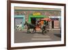 Typical Street Scene, Gonder, Gonder Region, Ethiopia, Africa-Gavin Hellier-Framed Photographic Print
