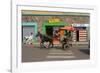 Typical Street Scene, Gonder, Gonder Region, Ethiopia, Africa-Gavin Hellier-Framed Photographic Print