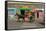 Typical Street Scene, Gonder, Gonder Region, Ethiopia, Africa-Gavin Hellier-Framed Stretched Canvas