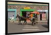 Typical Street Scene, Gonder, Gonder Region, Ethiopia, Africa-Gavin Hellier-Framed Photographic Print