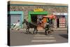 Typical Street Scene, Gonder, Gonder Region, Ethiopia, Africa-Gavin Hellier-Stretched Canvas