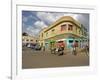 Typical Street Scene in Gonder, Gonder, Gonder Region, Ethiopia, Africa-Gavin Hellier-Framed Photographic Print