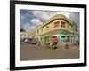 Typical Street Scene in Gonder, Gonder, Gonder Region, Ethiopia, Africa-Gavin Hellier-Framed Photographic Print