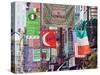 Typical Street Scene in Little Italy, Manhattan, New York, USA-Gavin Hellier-Stretched Canvas
