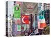 Typical Street Scene in Little Italy, Manhattan, New York, USA-Gavin Hellier-Stretched Canvas