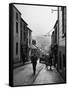 Typical Street Scene-null-Framed Stretched Canvas