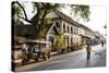 Typical Street Sscene, Luang Prabang, Laos, Indochina, Southeast Asia, Asia-Jordan Banks-Stretched Canvas