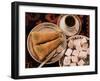 Typical Turkish Desserts - Baklava, Loukoumi (Turkish Delight), and Turkish Coffee, Turkey, Eurasia-Michael Short-Framed Photographic Print