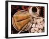 Typical Turkish Desserts - Baklava, Loukoumi (Turkish Delight), and Turkish Coffee, Turkey, Eurasia-Michael Short-Framed Photographic Print