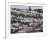 Typical Victorian Houses in San Francisco, California, USA-Gavin Hellier-Framed Photographic Print